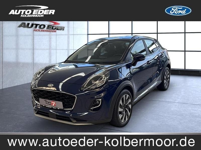 Blazerblau Gebraucht 2022 Ford Puma Gen-E Titanium SUV | 18.990 € (Guter Preis) - Bild 1/4