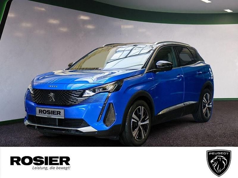 Blau / vertigo blau (metallic) Gebraucht 2022 Peugeot 3008 GT SUV | 24.470 € (Fairer Preis) - Bild 1/4