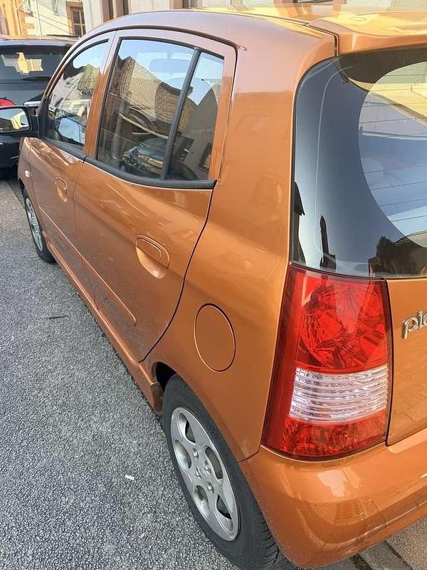 Gebraucht Kia Picanto EX 65 PS (47 kW) 2006 Orange Kleinwagen