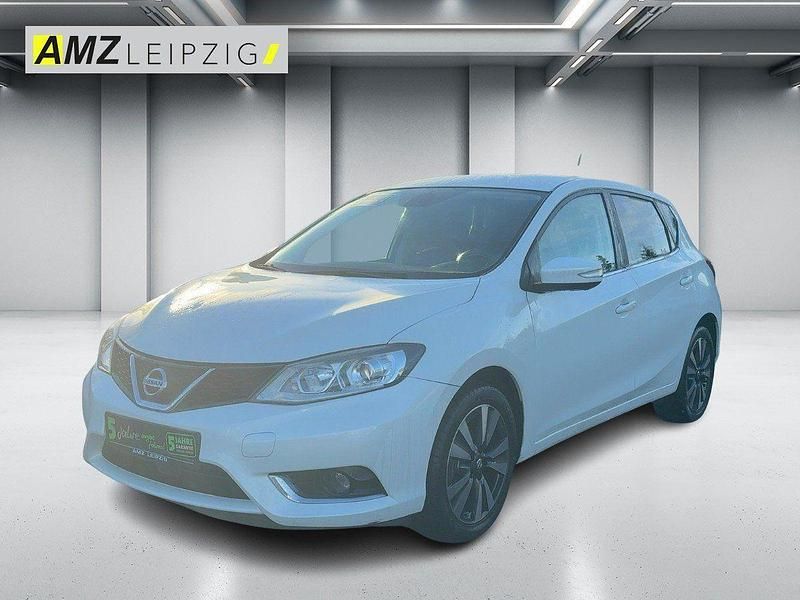 Gebraucht Nissan Pulsar Tekna 116 PS (85 kW) 2015 Brilliant white (m) (metallic) Limousine