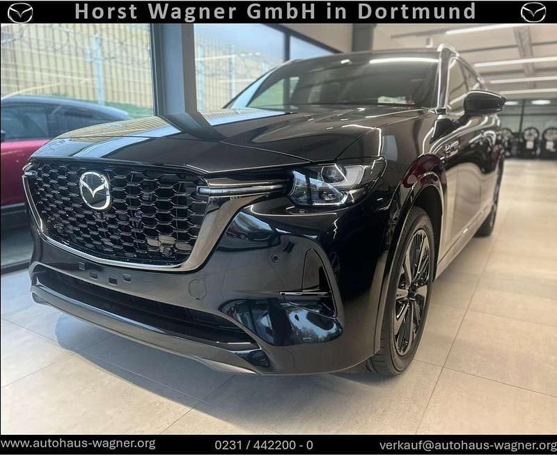 Jet black Neu 2025 Mazda CX-80 Homura-Line SUV | 57.990 € (Fairer Preis) - Bild 1/4