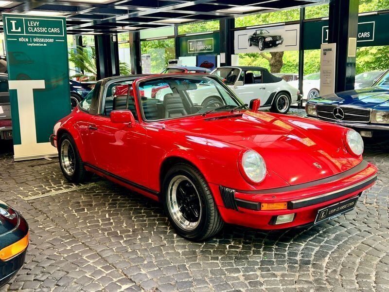 Rot Gebraucht 1984 Porsche 911 Carrera Cabriolet Cabrio | 74.800 € - Bild 1/4
