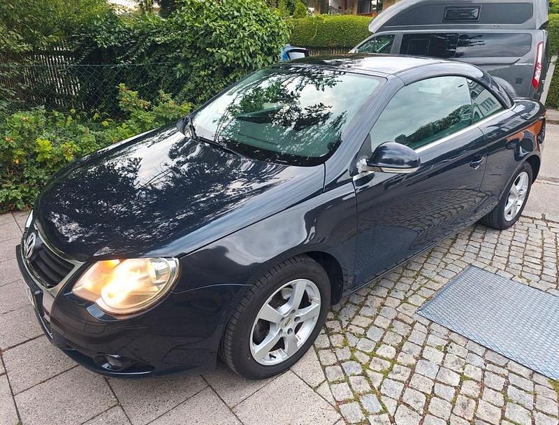 Gebraucht VW Eos 116 PS (85 kW) 2007 Blau Cabrio