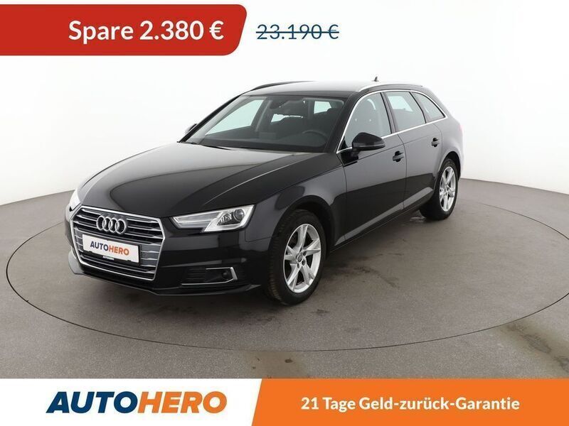 Schwarz Gebraucht 2018 Audi A4 Sport Limousine | 20.340 € (Superpreis) - Bild 1/3