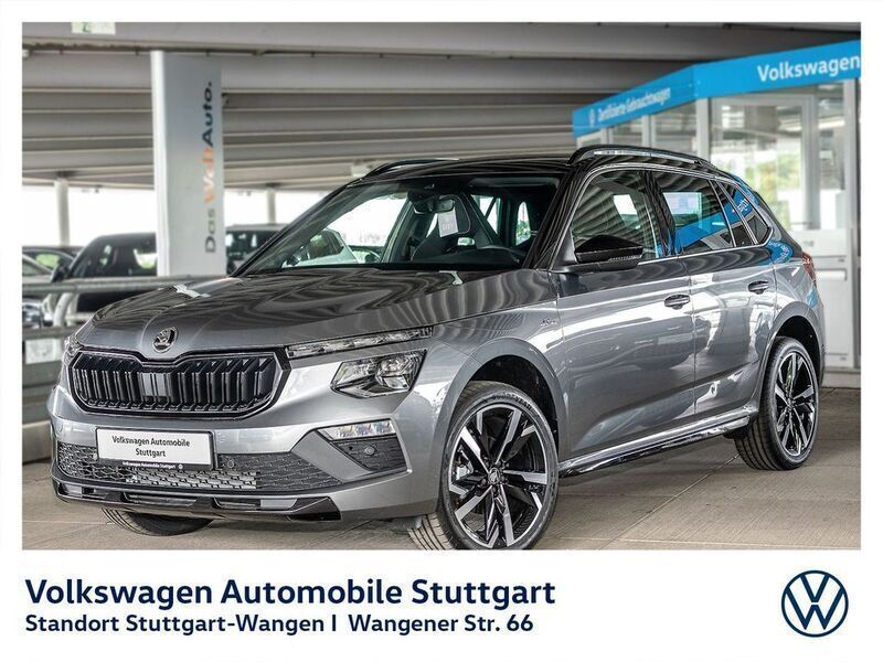 Graphitegrau metallic/blackm Gebraucht 2025 Skoda Kamiq Monte Carlo SUV | 30.430 € (Etwas zu teuer) - Bild 1/4