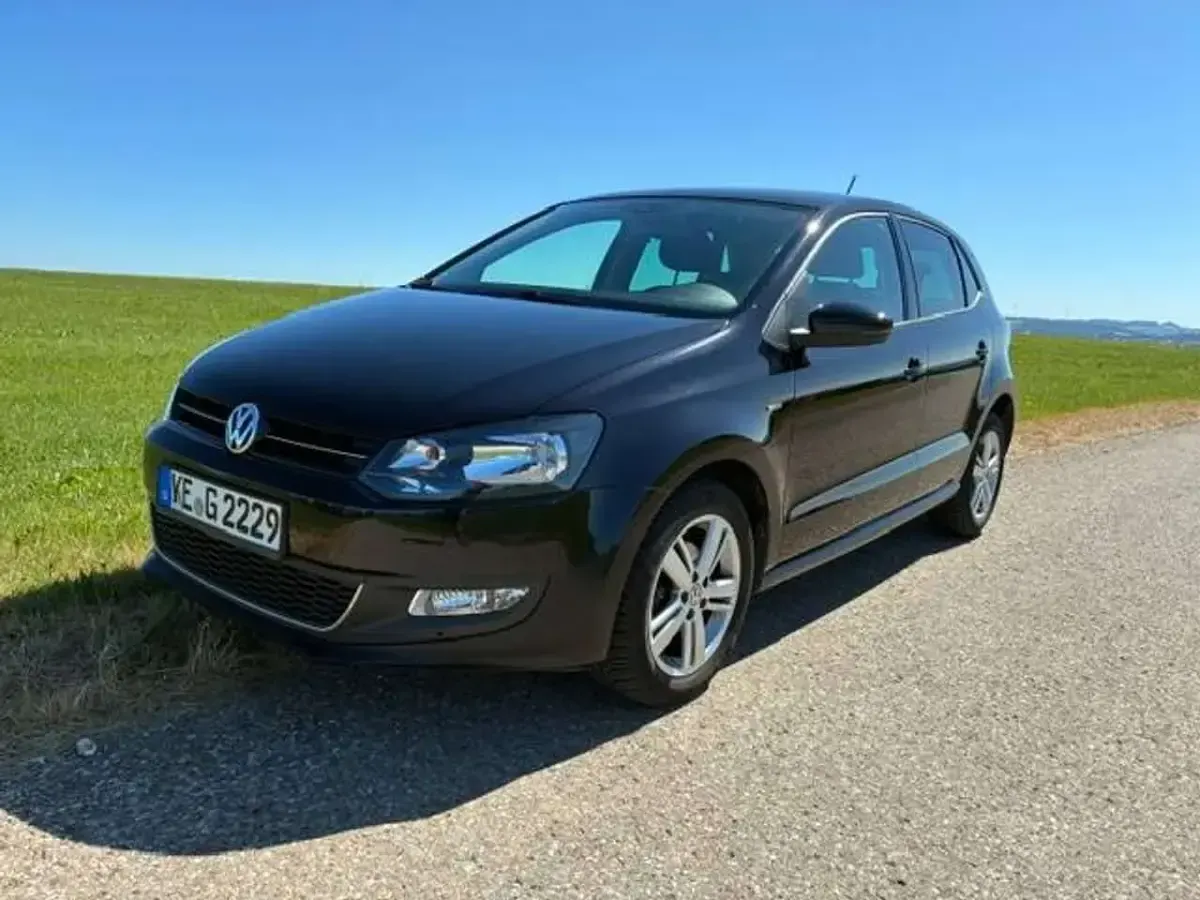 Gebraucht VW Polo Cross 69 PS (50 kW) 2013 Schwarz Kleinwagen
