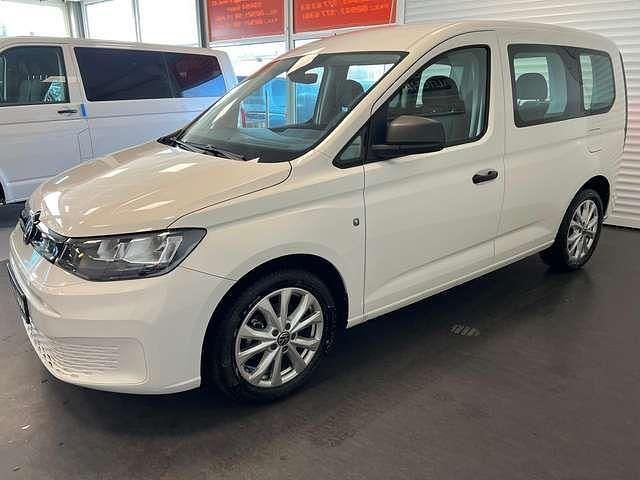Gebraucht VW Caddy 75 PS (55 kW) 2021 Weiß Van / Kleinbus