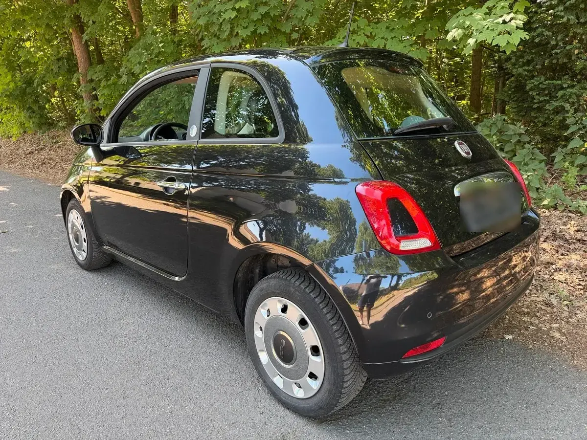 Gebraucht Fiat 500 Mirror 69 PS (50 kW) 2017 Schwarz Kleinwagen
