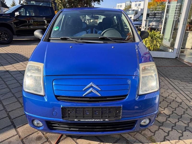 Gebraucht Citroën C2 Comfort 60 PS (44 kW) 2007 Lack blau 'grand pavois'/metal Kleinwagen