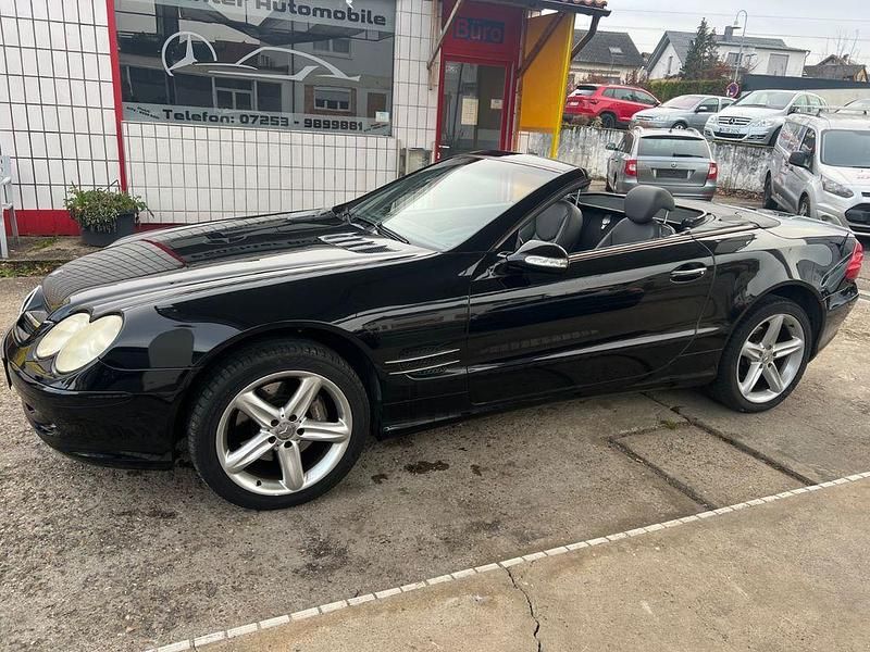 Gebraucht Mercedes SL500 306 PS (225 kW) 2002 Schwarz Cabrio