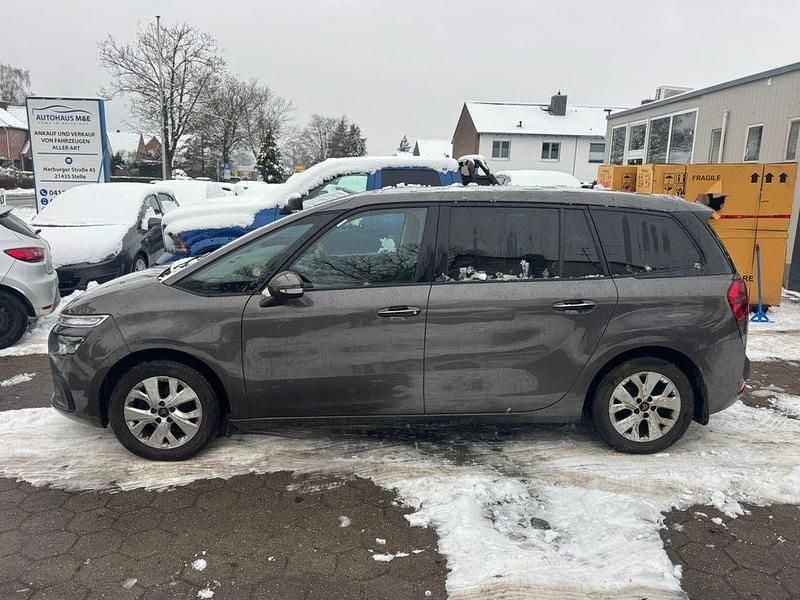 Gebraucht Citroën Grand C4 Picasso Feel 131 PS (96 kW) 2017 Lackierung platiniumgrau/typ Van / Kleinbus