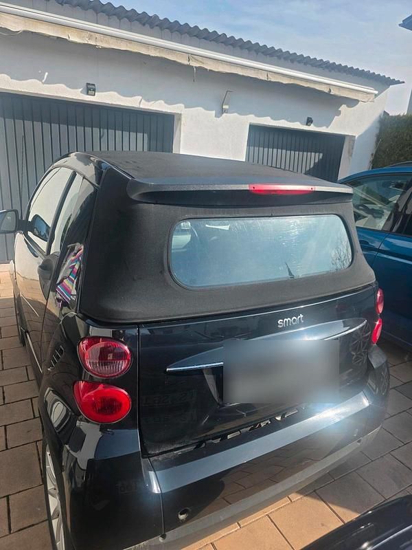 Gebraucht Smart ForTwo Cabrio 82 PS (60 kW) 2007 Schwarz Cabrio
