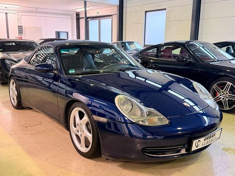 Gebraucht Porsche 911 Carrera Cabriolet 300 PS (220 kW) 2000 Blau Cabrio
