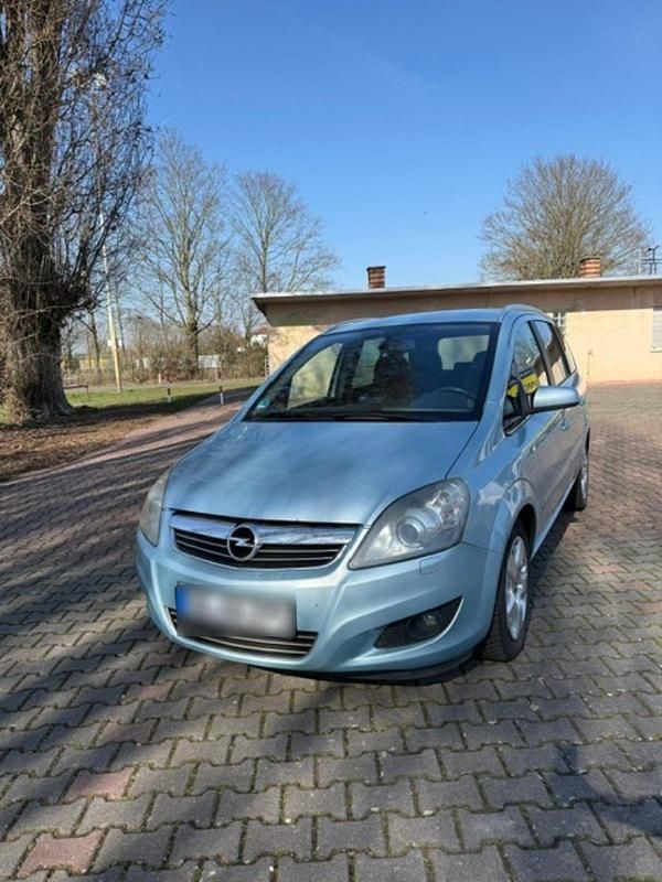 Gebraucht Opel Zafira Cosmo 110 PS (80 kW) 2009 Blau Van / Kleinbus
