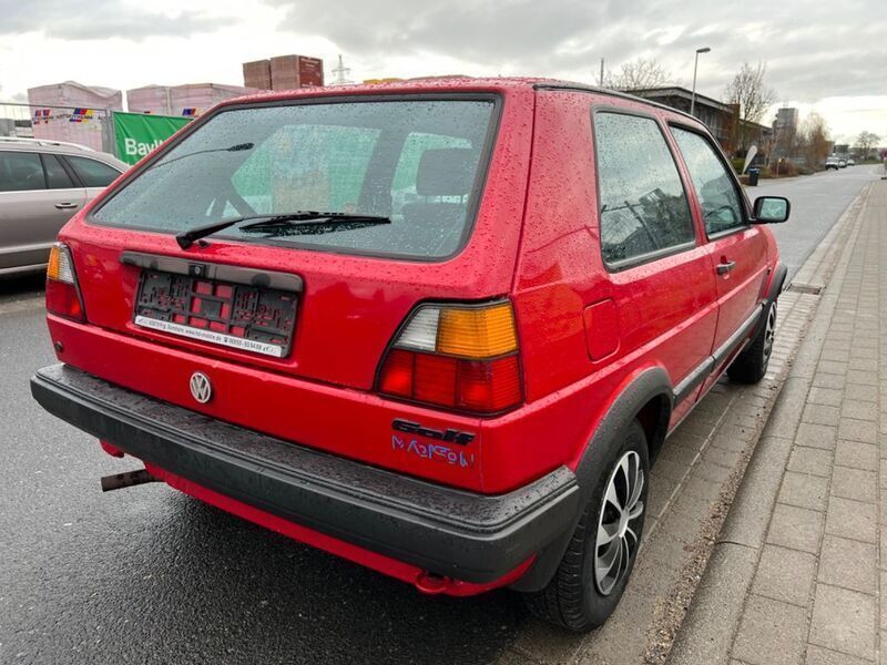 Gebraucht VW Golf II 69 PS (50 kW) 1990 Rot Kleinwagen
