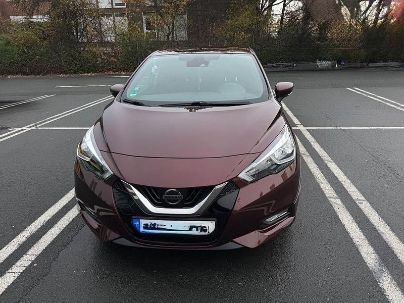 Rot Gebraucht 2021 Nissan Micra N-TEC Kleinwagen | 12.700 € (Guter Preis) - Bild 1/4