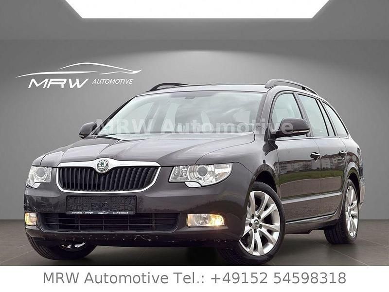 Braun Gebraucht 2010 Skoda Superb Elegance Kombi | 6.890 € (Fairer Preis) - Bild 1/4