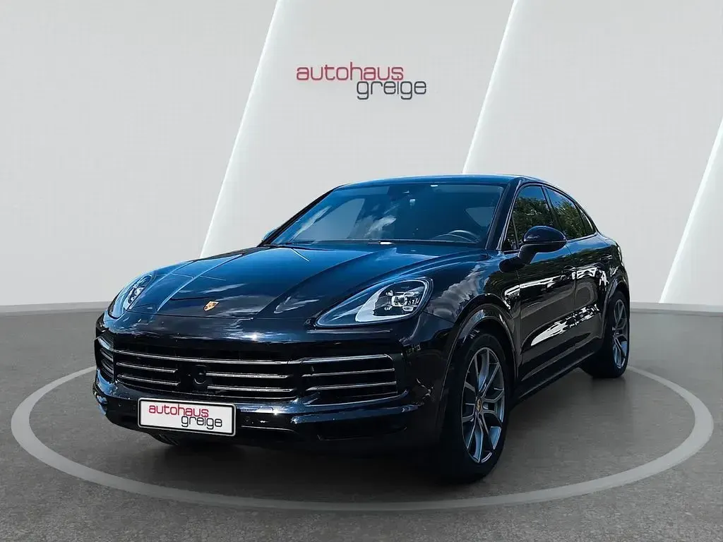 Gebraucht Porsche Cayenne E-Hybrid Coupe Platinum Edition 462 PS (339 kW) 2022 Schwarz SUV