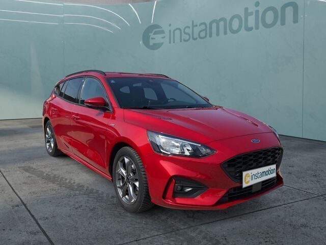 Rot Gebraucht 2020 Ford Focus ST-Line Kombi | 21.140 € (Teuer) - Bild 1/2