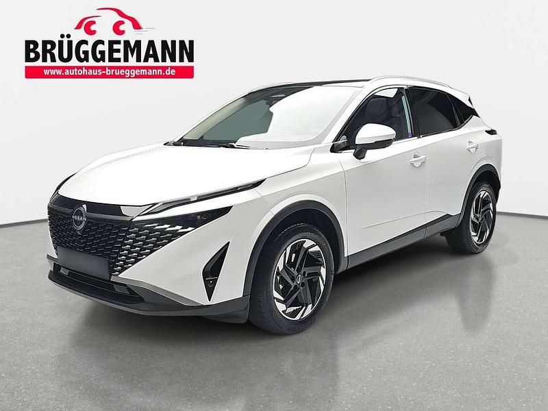 Pearl white metallic Neu 2025 Nissan Qashqai N-Connecta SUV | 30.890 € (Fairer Preis) - Bild 1/4