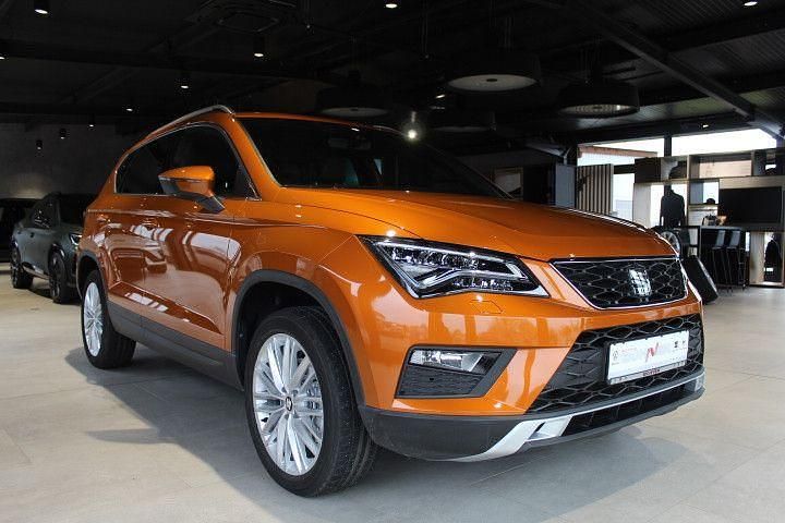 Usata Seat Ateca 150 CV (110 kW) 2017 Arancione SUV