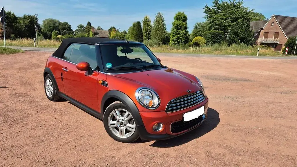 Gebraucht Mini One Cabriolet 98 PS (72 kW) 2013 Orange Cabrio