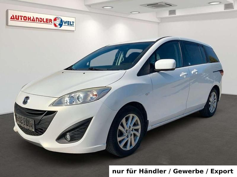 Weiß Gebraucht 2011 Mazda 5 Center-Line Van / Kleinbus | 2.949 € (Superpreis) - Bild 1/3