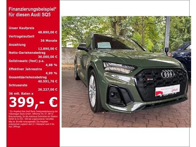Gruen Gebraucht 2022 Audi SQ5 Sport SUV | 48.890 € (Etwas zu teuer) - Bild 1/3