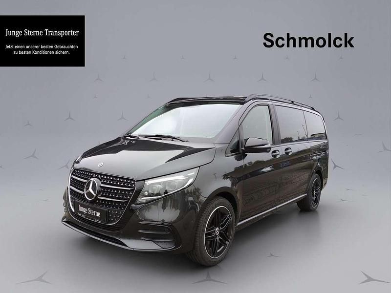 Grau Gebraucht 2024 Mercedes V250 Avantgarde Van / Kleinbus | 76.900 € (Etwas zu teuer) - Bild 1/4