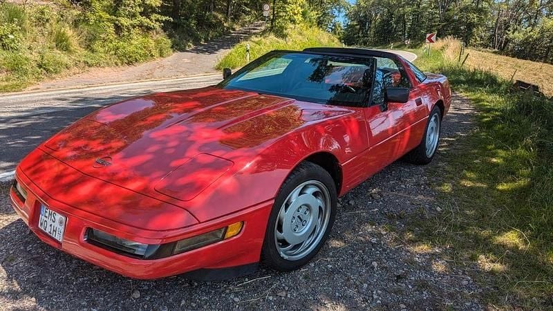 Second-hand Corvette C4 305 CP (224 kW) 1993 Roșu Cabrio