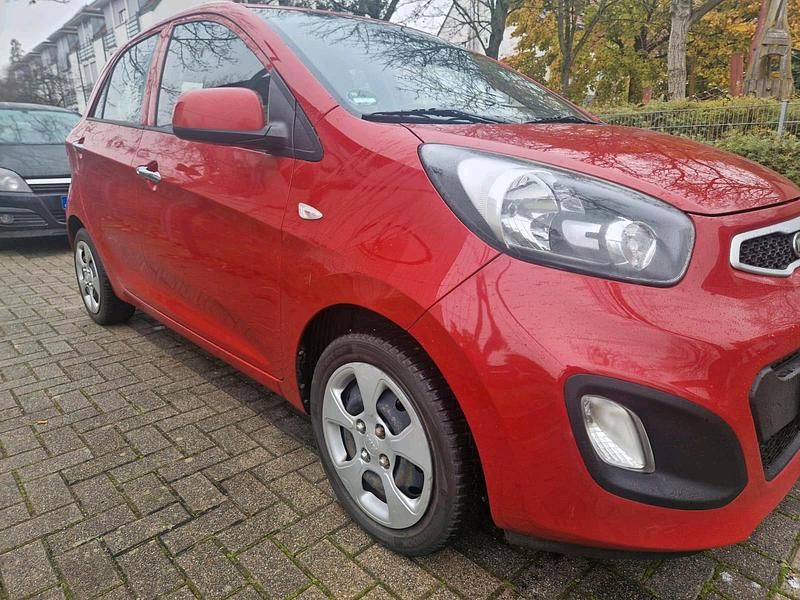 Gebraucht Kia Picanto 69 PS (50 kW) 2011 Rot Kleinwagen
