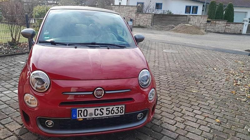 Rot Gebraucht 2017 Fiat 500C S Cabrio | 8.700 € (Fairer Preis) - Bild 1/4