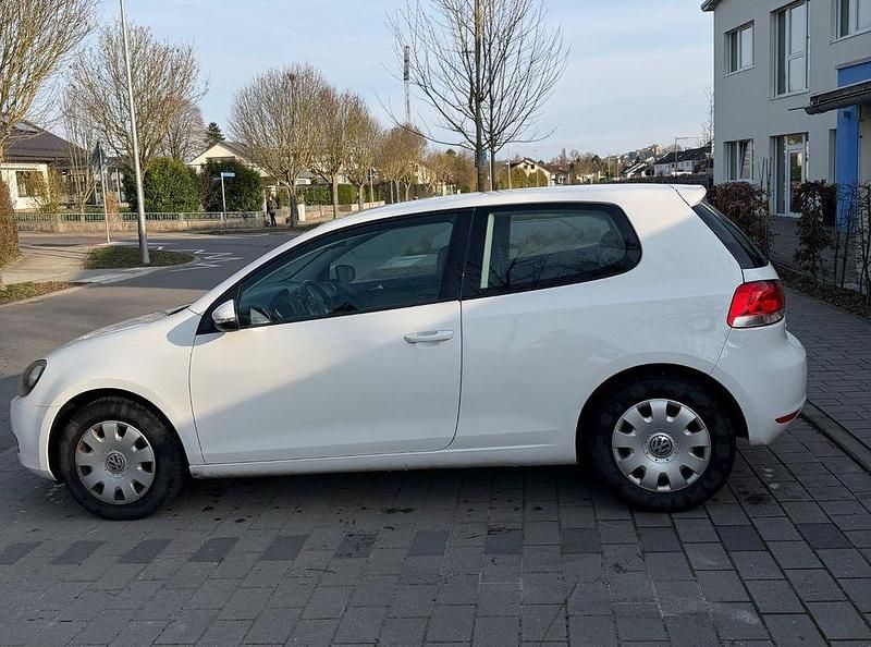 Gebraucht VW Golf VI Comfortline 80 PS (58 kW) 2009 Weiß Kleinwagen