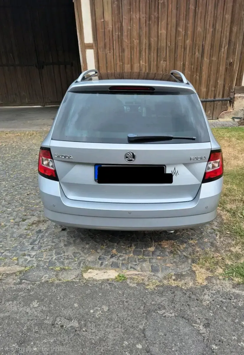 Gebraucht Skoda Fabia Style 110 PS (80 kW) 2015 Silber Kombi