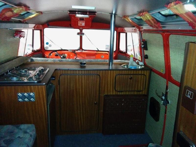 Gebraucht VW T1 44 PS (32 kW) 1961 Rot Van