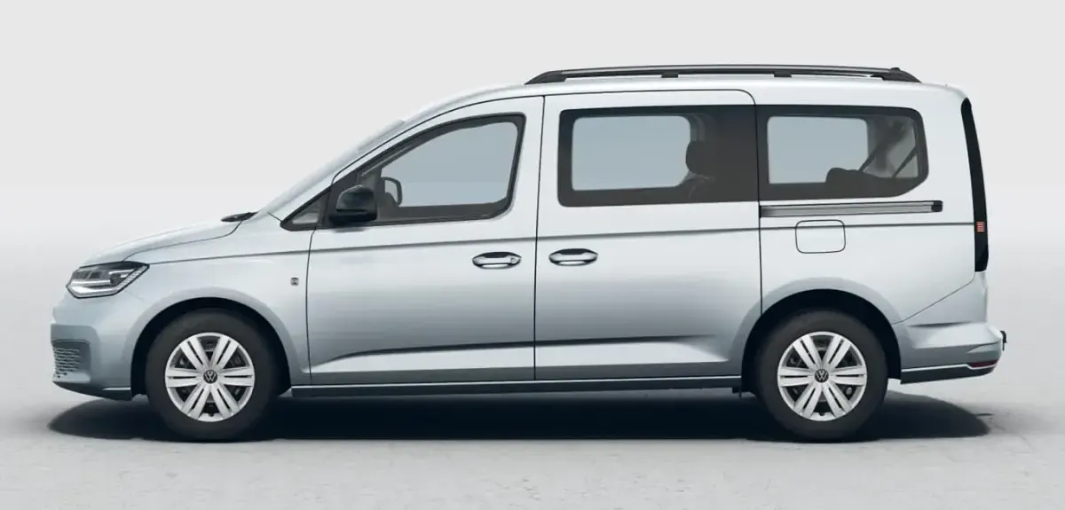 Ny VW Caddy Maxi Life 122 HK (89 kW) 2026 Sølv MPV