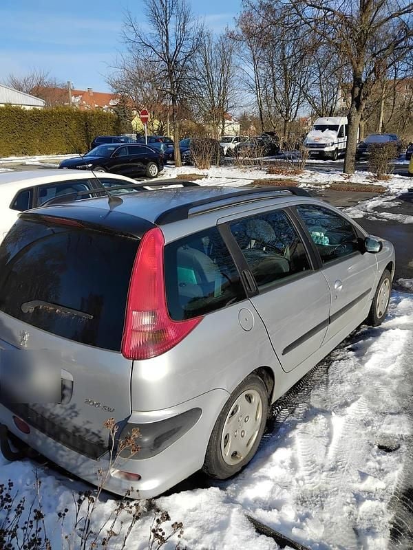 Gebraucht Peugeot 206 75 PS (55 kW) 2003 Silber Kombi