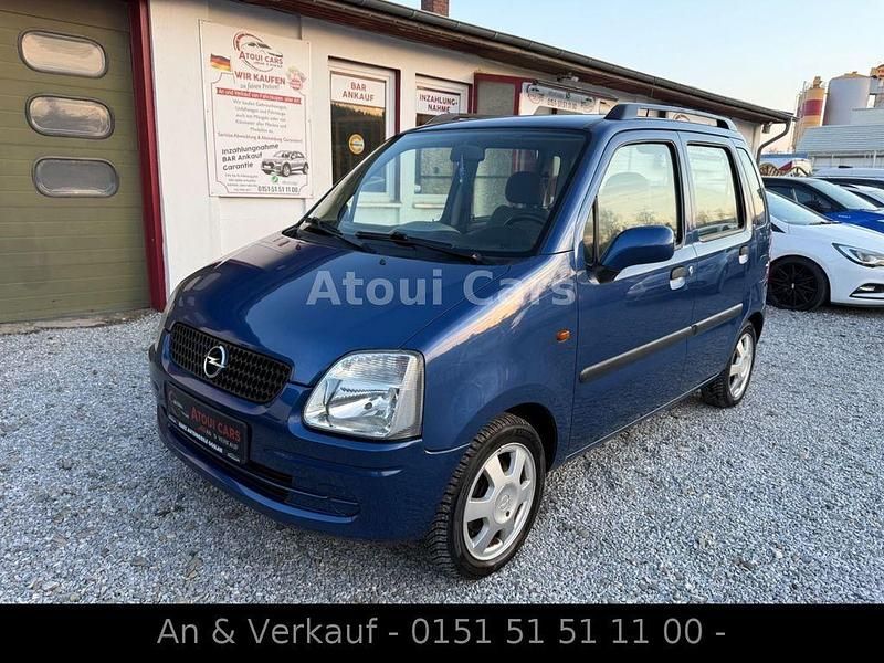 Gebraucht Opel Agila Comfort 75 PS (55 kW) 2003 Blau Van / Kleinbus