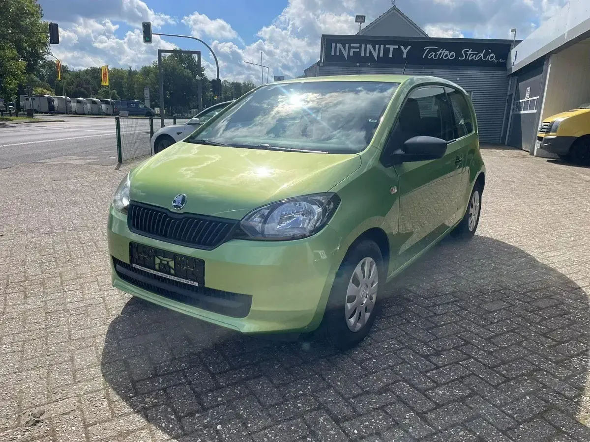 Brugt Skoda Citigo 60 HK (44 kW) 2014 Grøn Hatchback
