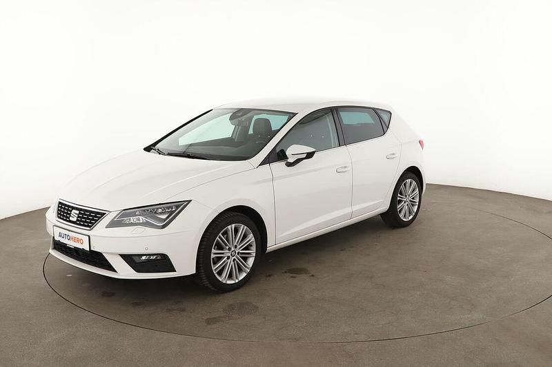 Gebraucht Seat Leon XCELLENCE 125 PS (91 kW) 2017 Weiß Limousine
