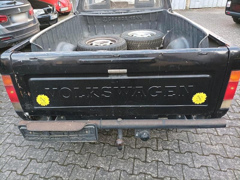 Gebraucht VW Caddy 54 PS (39 kW) 1984 Schwarz Van / Kleinbus