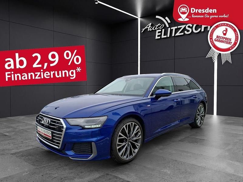 Gebraucht Audi A6 S-Line 265 PS (194 kW) 2022 Ultrablau metallic Kombi