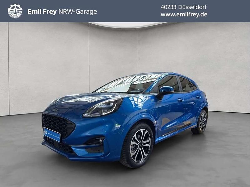 Blau Gebraucht 2023 Ford Puma Gen-E ST-Line SUV | 20.690 € (Guter Preis) - Bild 1/3