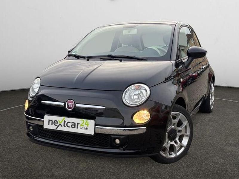 Schwarz Gebraucht 2014 Fiat 500 Lounge Kleinwagen | 7.488 € (Fairer Preis) - Bild 1/4