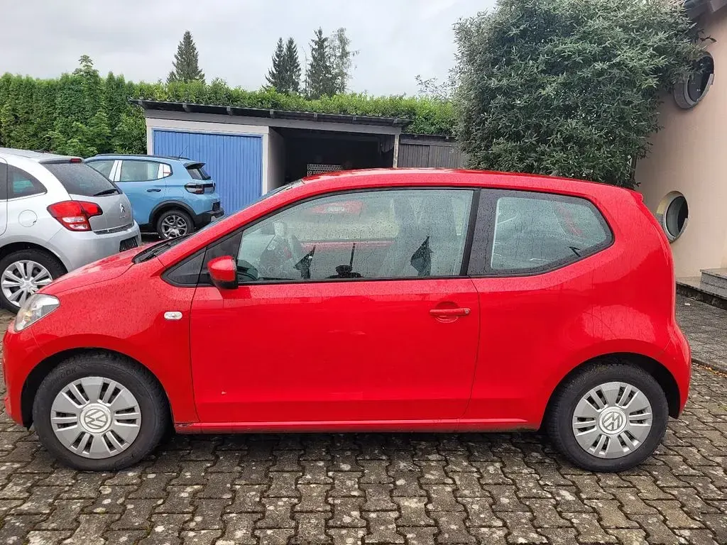 Gebraucht VW up! move up! 60 PS (44 kW) 2012 Rot Kleinwagen