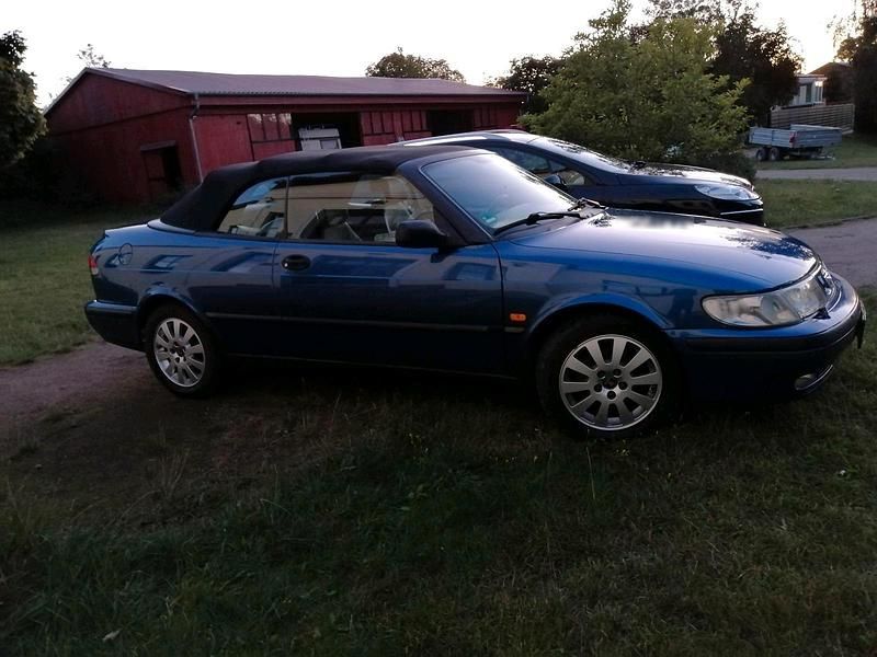 Gebraucht Saab 9-3 Cabriolet 154 PS (113 kW) 1999 Blau Cabrio