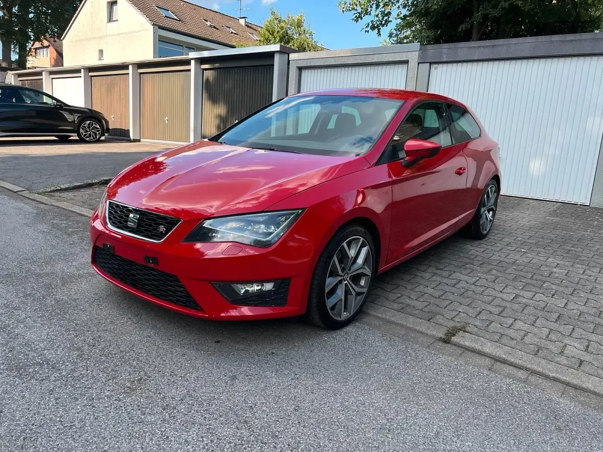Gebraucht Seat Leon SC FR 122 PS (89 kW) 2013 Rot Kleinwagen