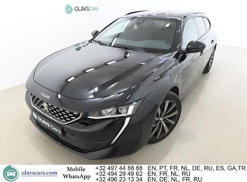 Schwarz Gebraucht 2020 Peugeot 508 GT-line Limousine | 15.609 € (Fairer Preis) - Bild 1/4