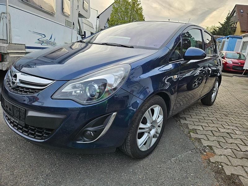 Gebraucht Opel Corsa Satellite 101 PS (74 kW) 2011 Blau Kleinwagen