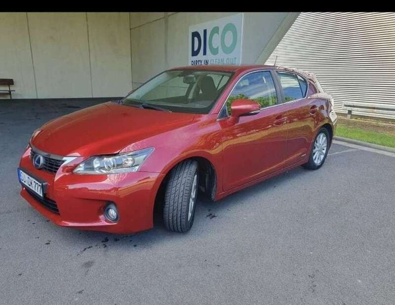 Rot Gebraucht 2012 Lexus CT200h Impression Line Limousine | 9.500 € (Fairer Preis) - Bild 1/4